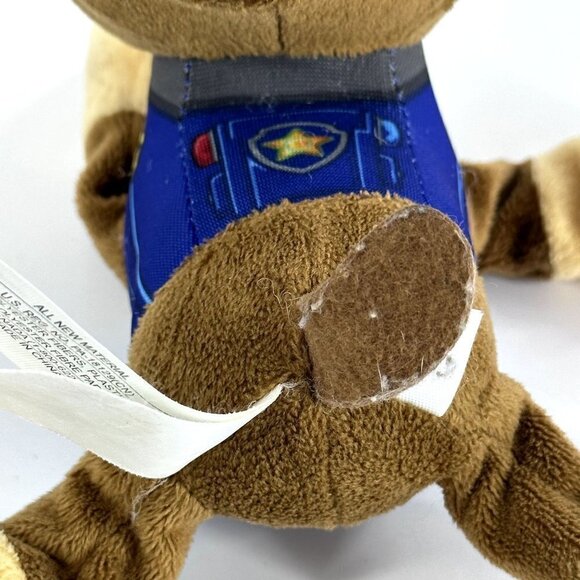2017 Paw Patrol Chase Nickelodeon Plush Stuffed Animal - Picture 4 of 9